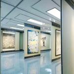 Exhibition Hall Divider 65MM Thickness Sliding Movable Partition Walls for sale