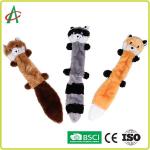 Cuddly Durable Squeaky Dog Toys 25cm with Super Soft Fabric Material