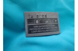 China OEM Jeans Leather Label Custom Printed Embossed Leather Patch supplier