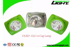 China 13000LUX Led Mining Cap Lamp , Portable Miners Helmet Light IP68 Waterproof supplier