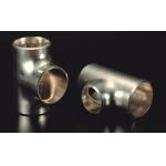 Metal Target RED Tee C71500 Copper Nickle Butt Welding Pipe Fittings for sale