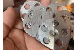 China 36mm Metal Fixing Discs Washer Used To Fasten Tile Backer Boards supplier