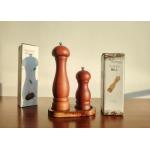 Rubber Classic Wood Salt And Pepper Grinder Set Perfect Addition To Your Cooking Arsenal for sale