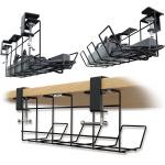Adjustable and Removable Desks Cable Management Tray for Office Desks for sale
