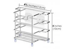 China Customized Rustproof Unique Toothbrush Holder for Bathroom, Kitchen and Living Room supplier