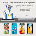 Daqin Custom Die Cut Vinyl Stickers Machine Beauty Master Software For Cutting