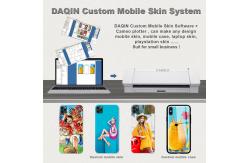 China Daqin Custom Die Cut Vinyl Stickers Machine Beauty Master Software For Cutting supplier
