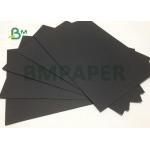 250gsm 300gsm 350gsm 31inch Uncoated Solid Black Paper Board For Package Boxes