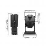 IP65 Virtual Sign Projector 240W Custom Gobo Projector 18000lm