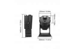 China IP65 Virtual Sign Projector 240W Custom Gobo Projector 18000lm supplier