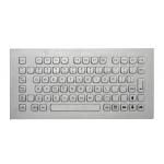 Rugged Industrial Panel Mounted Keyboard With Individual Fn Keys