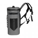 Dark Gray Leakproof Soft Cooler , 25L Cooler Bag With Insulated Padding