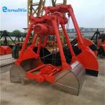 360 Degree Rotation Overhead Crane Grab Stainless Steel Clamshell Grab for sale
