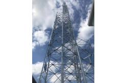 China Communication And Monitoring Rru Telecom Tower Hot Dip Galvanized supplier