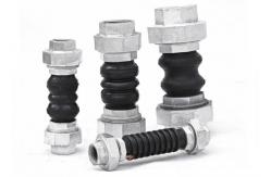 China Union EPDM Thread Connected Pipe Coupling Sphere Rubber Expansion Joints Compensator supplier