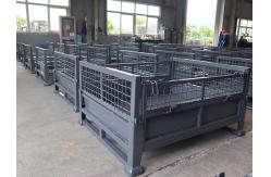 China Move Structure Wire Mesh Pallet Cage With Customization Option supplier