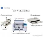 4 Heads SMT Chip Mounter Stencil Printing T962C Reflow Oven PCB Assembly Line for sale