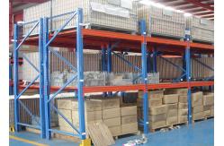 China Anti Rust Industrial Pallet Racks Heavy Duty Box Beam Warehouse Racking System supplier