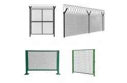 China 3D 6 Gauge Welded Wire Mesh Fence Panels For Prison supplier