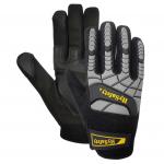 Construction Mechanics Wear Gloves With TPR Heavy Duty Knuckle Protection for sale