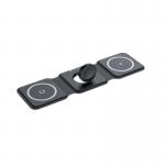 Foldable 15W Multi Function Wireless Charger 3 In 1 Charging Station For for sale