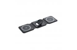 China Foldable 15W Multi Function Wireless Charger 3 In 1 Charging Station For supplier