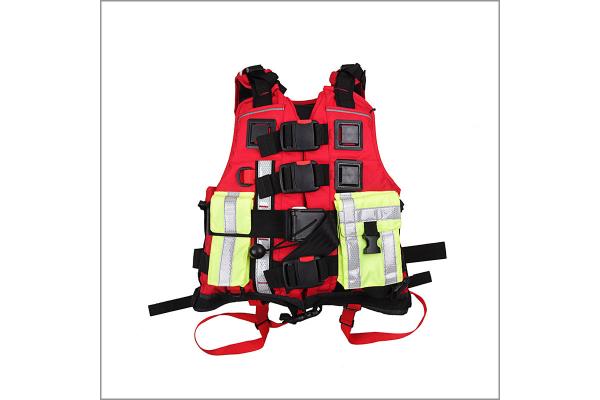 Adult Flotation Fluid Marine Life Jacket High Brightness Open Sided