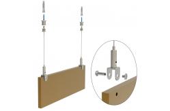 China Adjustable Acoustic Ceiling Suspension System U-shaped Clip Panel Ceiling supplier