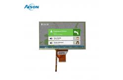 China 7 Inch TFT Resistive Touch Screen 800X480 Touchscreen Display Module 300 Cd/M2 supplier