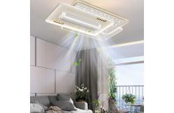 China Modern Luxury Ceiling Fans Light , Smart LED Ceiling Fan With Remote Control supplier