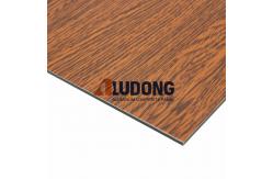 China Customizable Wooden Aluminum Composite Panel For Various Construction Needs supplier