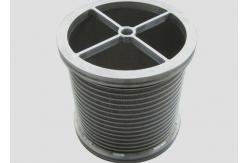 China Reversed Johnson Wedge Wire Rotating Drum Screen Tube For Municipal Wastewater supplier