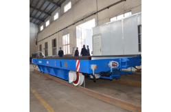 China Automated Cable Drum Powered Rail Transfer Trolley Customized 50 Tons supplier