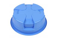 China Plastic Guide Wire Bowl With 5 Tab Polypropylene 2500 ML Blue supplier