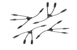 China Black 30A 28 AWG 360mm Custom Made Wiring Harness supplier