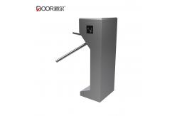 China SUS 304 Tripod Turnstile Gate Swipe Card Crowd Entrance Control Fire Alarming supplier