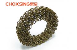 China Sofa Replacement Upholstery Zig Zag Springs Loop Height 46 - 48mm Chrome Plating supplier