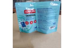 China High-resolution CMYK And Digital Printing Stand Up Pouches For Detergent Packaging supplier