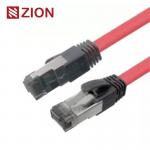 Shielded Twisted Pair CAT8 Patch Cables Snagless PVC LSZH Jacket for sale