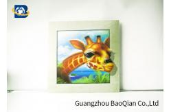 China Children Bedroom 5D Lenticular Image Printing 40 X 40 Cm Three Filps supplier