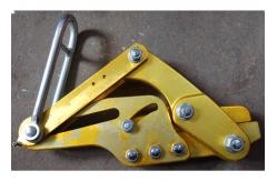 China High Strength Cable Pulling Clamp For OPGW Overhead Line Construction supplier
