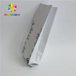 Kraft Paper Side Gusset Stand Up Coffee Pouches , Sealed Plastic Bags Custom Printing for sale