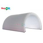Fire Proof Air Tight Event Inflatable Tunnel Tent With LED for sale