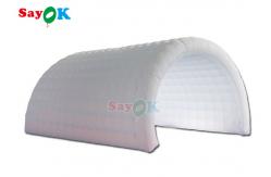 China Fire Proof Air Tight Event Inflatable Tunnel Tent With LED supplier