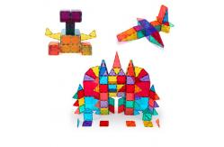 China Plastic Clear Magnetic 3D Building Blocks Unisex Educational supplier