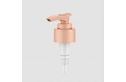 China Smooth closure green plastic lotion pump for shampoo bottle supplier