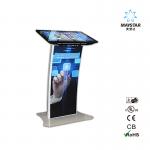 Popular Touch Screen Kiosk Monitor Color Customized For Banks / Funds for sale