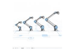 China Ur3 Cobot Industrial Robotic Arm With RG6 Gripper Cognex Visual System supplier
