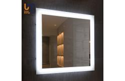 China Touch Sensor Frameless Lighted Bathroom Mirror High Reflection Wall Hanging supplier