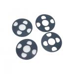 Support OEM/ODM White Silicone Rubber Parts Within Compression Molding for sale
